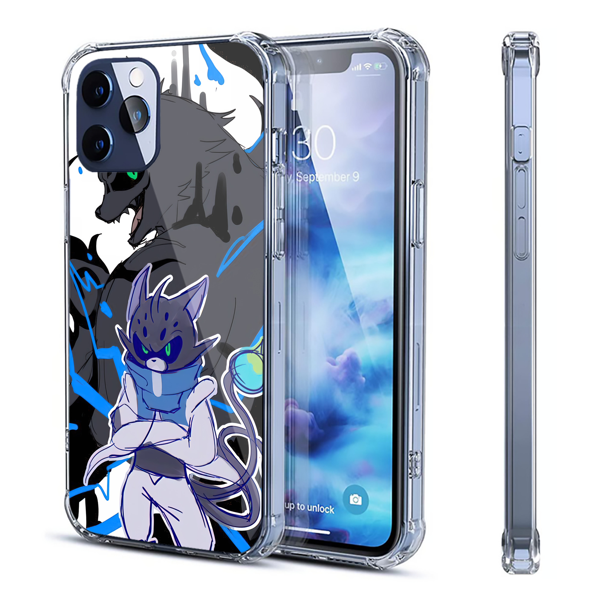 （画像用） 妖怪ウォッチ Yo-kai Watch 【iPhone 12シリーズ対応】透明スマホケース（クリアソフトケース）